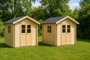 2 abris de jardin de 5m2