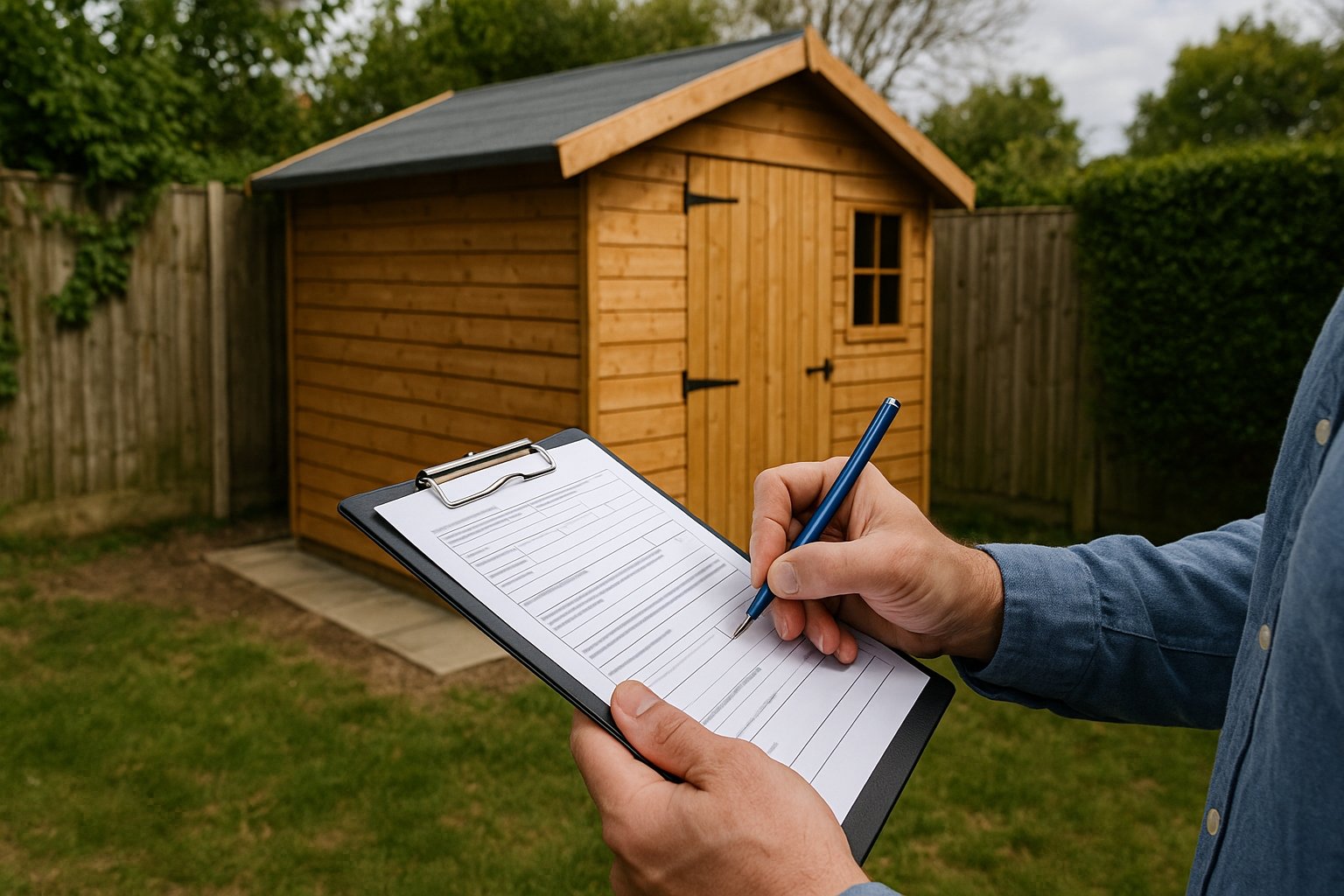 Comment déclarer un abri de jardin déjà construit
