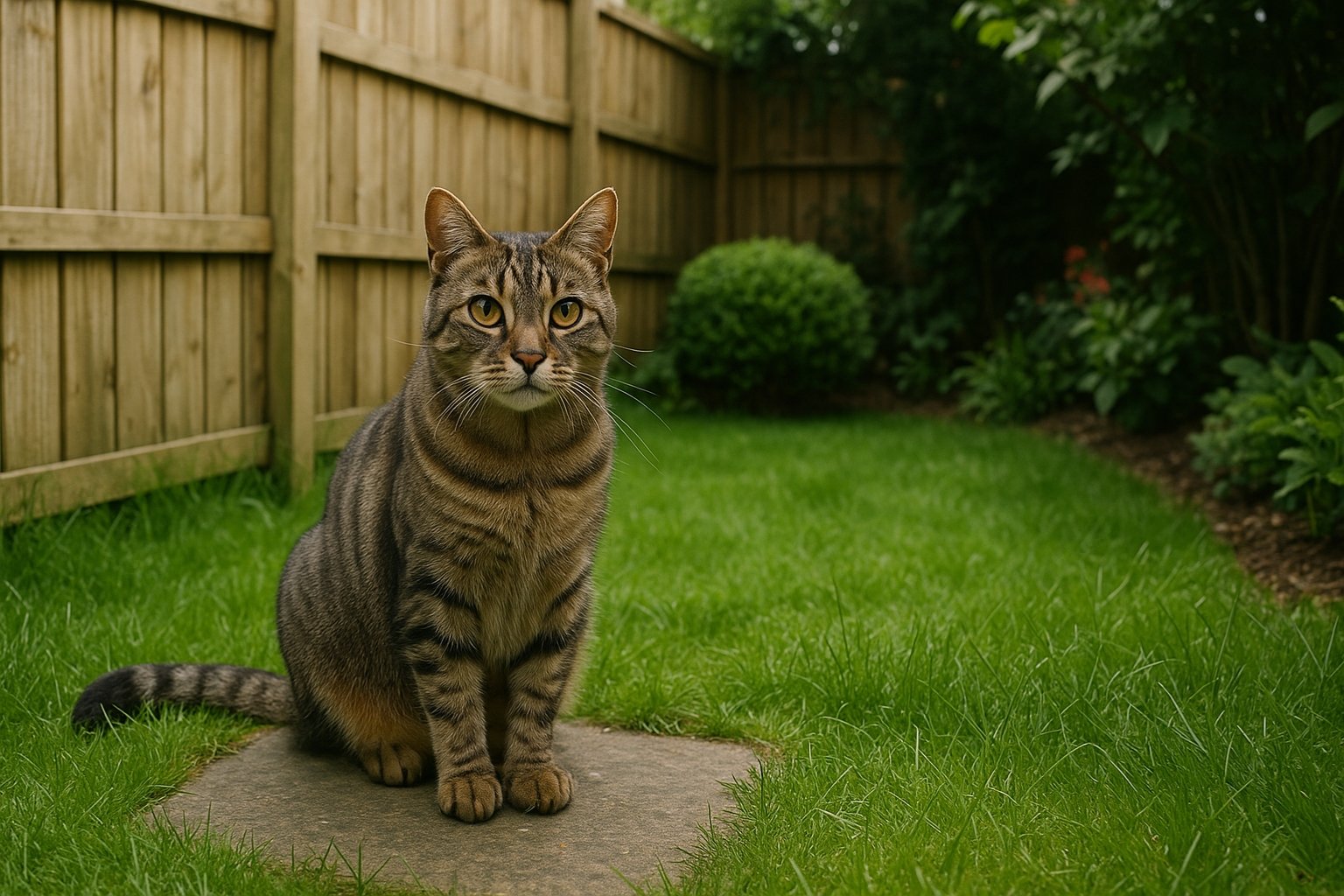 Comment faire pour que mon chat reste dans le jardin