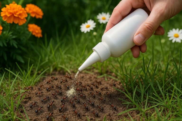 Comment se débarrasser des fourmis dans le jardin​