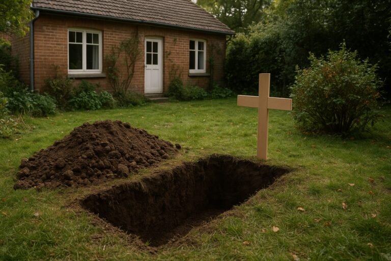 Peut on se faire enterrer dans son jardin