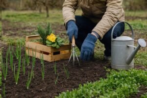 Que faire au jardin en mars