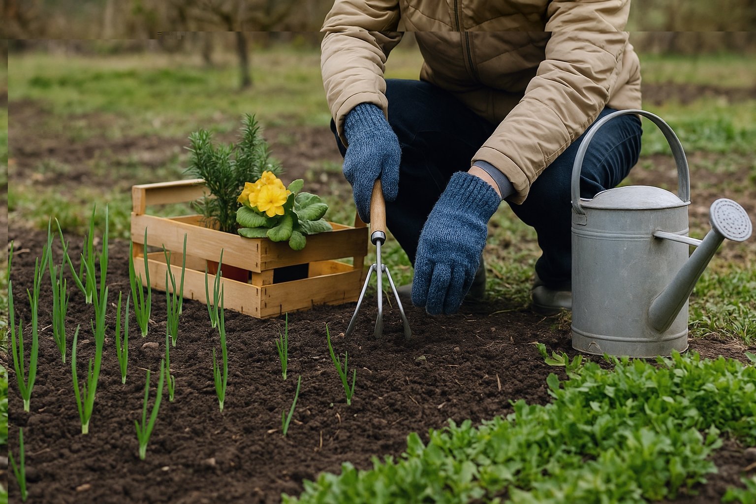 Que faire au jardin en mars