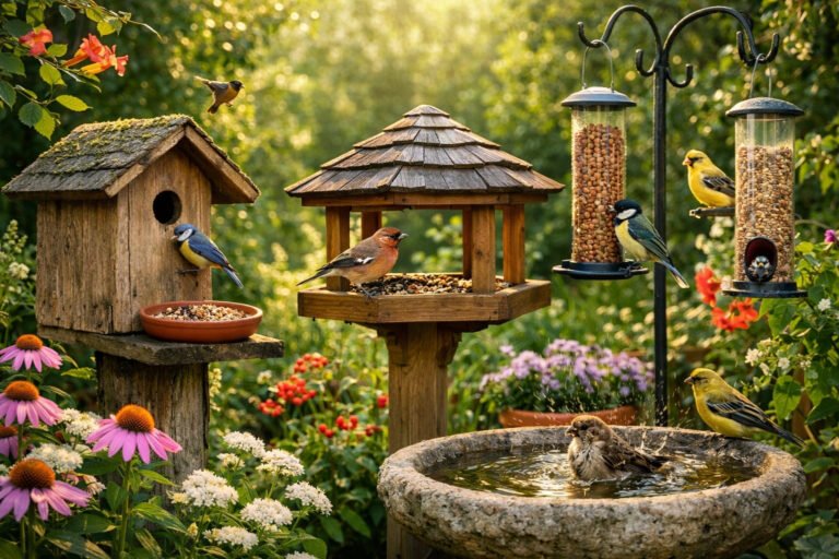 Comment attirer les oiseaux dans son jardin
