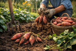 Quand récolter les patates douces au jardin